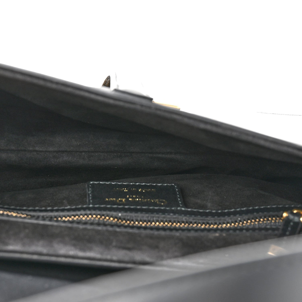 Calfskin Saddle Bag Black