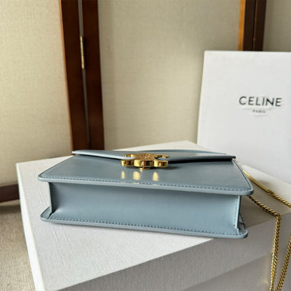 WALLET ON CHAIN MARGO in Shiny calfskin