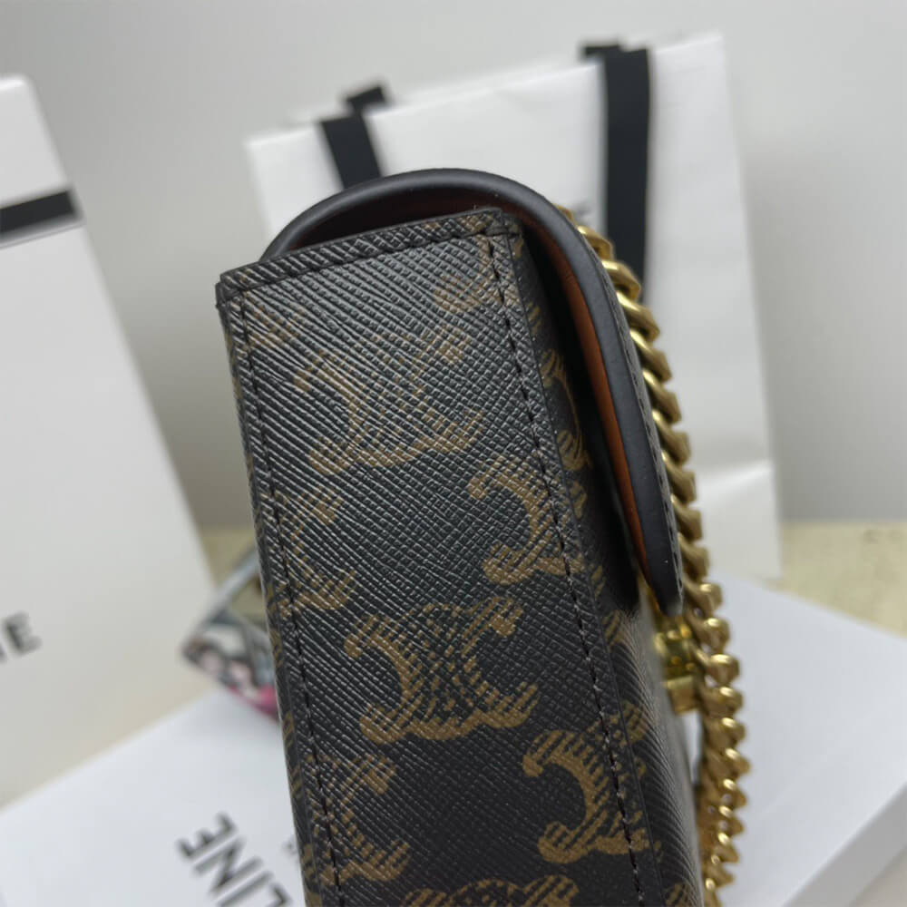 CELINE CHAIN SHOULDER BAG CLAUDE (HIGH-END GRADE)