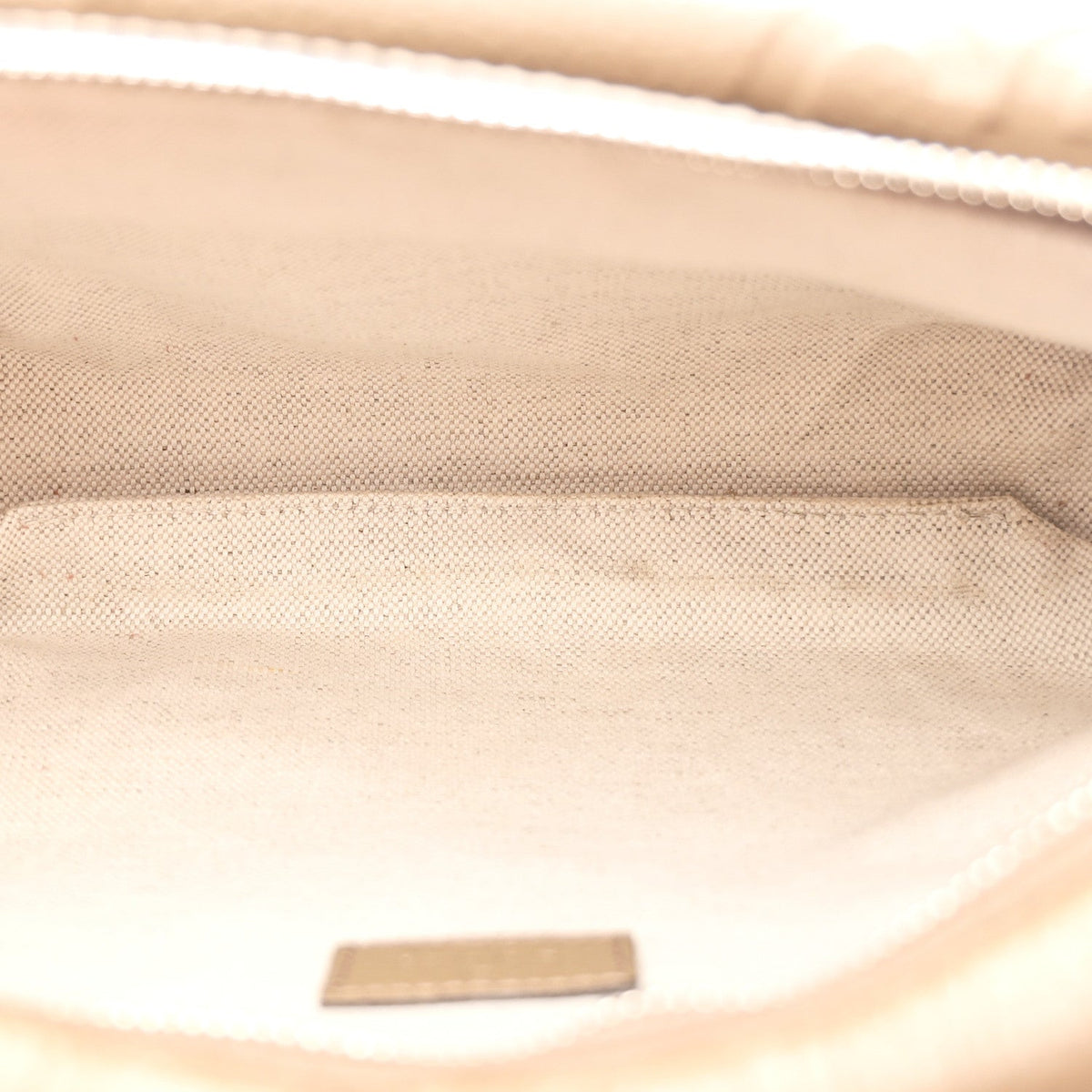 Piuma Calfskin Jumbo GG Embossed Pocket Belt Bag Good Taupe