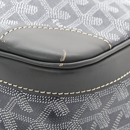 Goyardine Ambassade MM Briefcase Grey