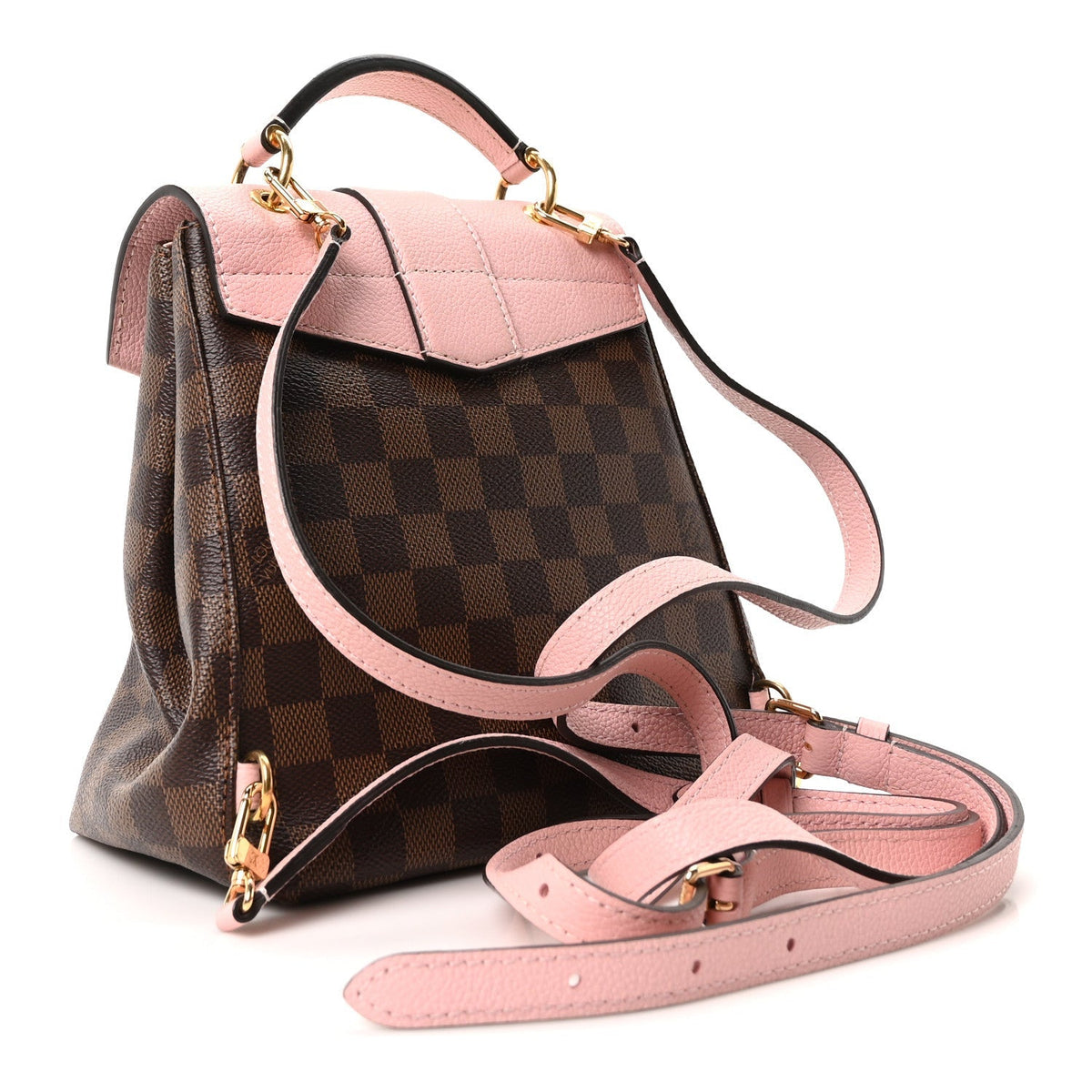 Damier Ebene Clapton Backpack Magnolia