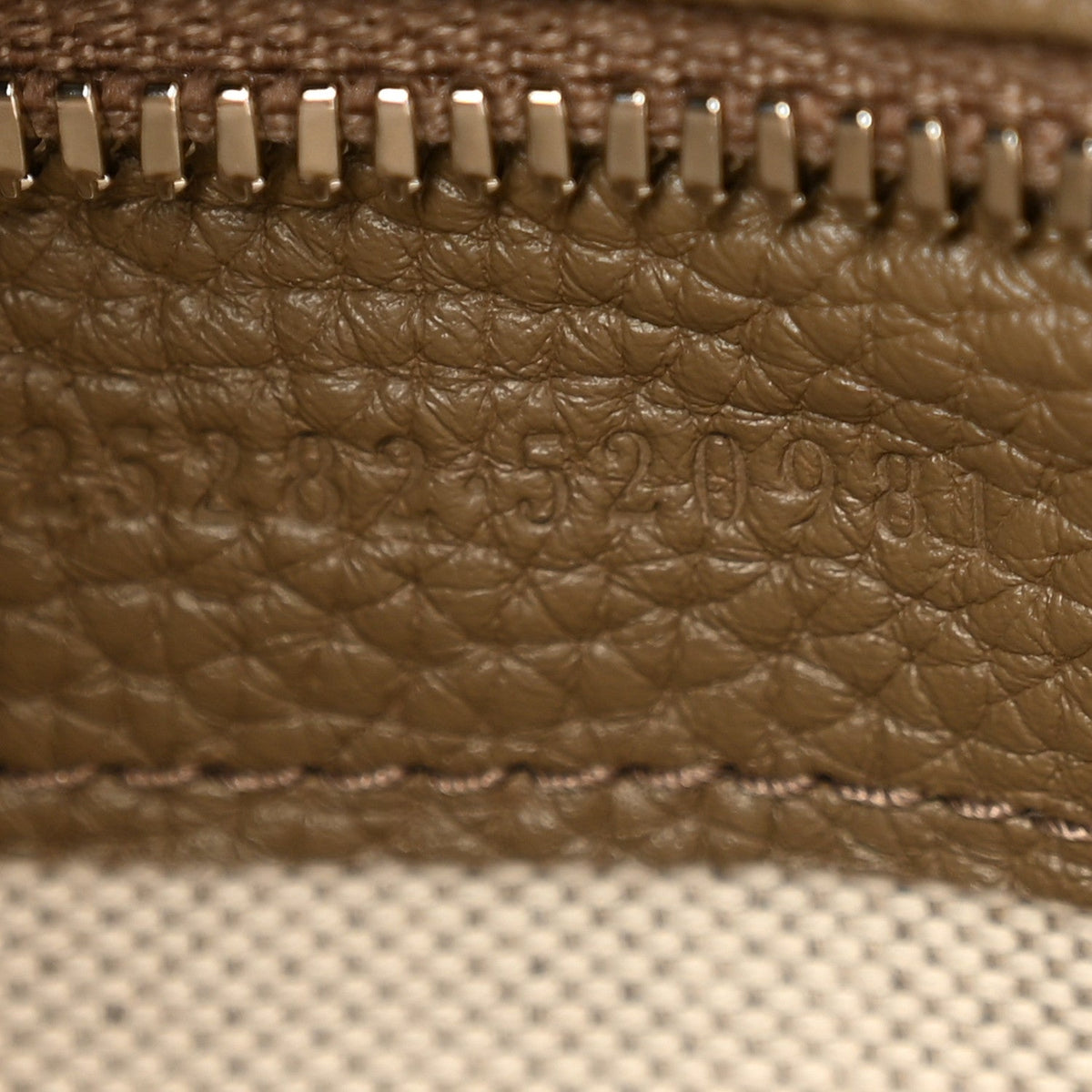 Piuma Calfskin Jumbo GG Embossed Large Duffle Bag Good Taupe