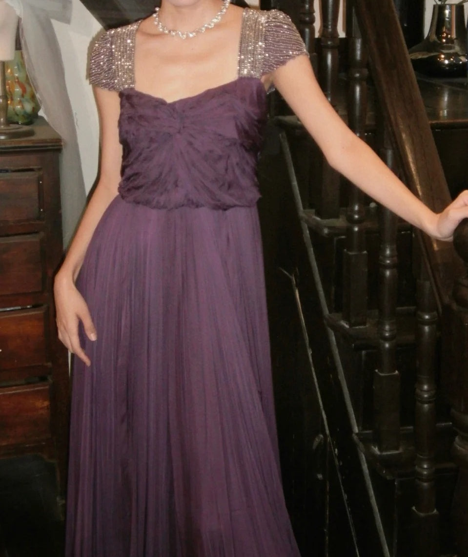 Gorgeous Prom Dress Square Neck Pleated Gala Gown Evening Dress Graduation Dress     D5168