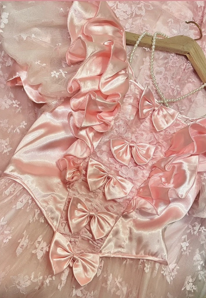 Beauty Prom Dress A Line Pink Square Neck Gala Dress Evening Dress 18th Birthday Gown      D5359