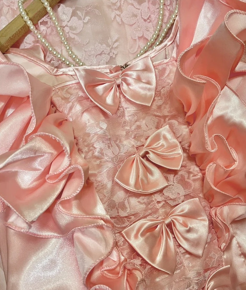 Beauty Prom Dress A Line Pink Square Neck Gala Dress Evening Dress 18th Birthday Gown      D5359