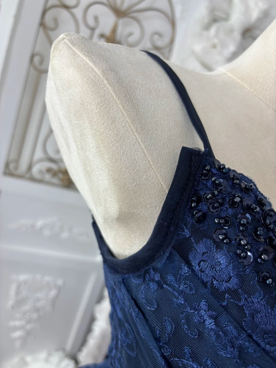 Beauty Prom Dress Dark Blue Spaghetti Straps Pleated Gala Dress Evening Dress 18th Birthday Gown      D5371