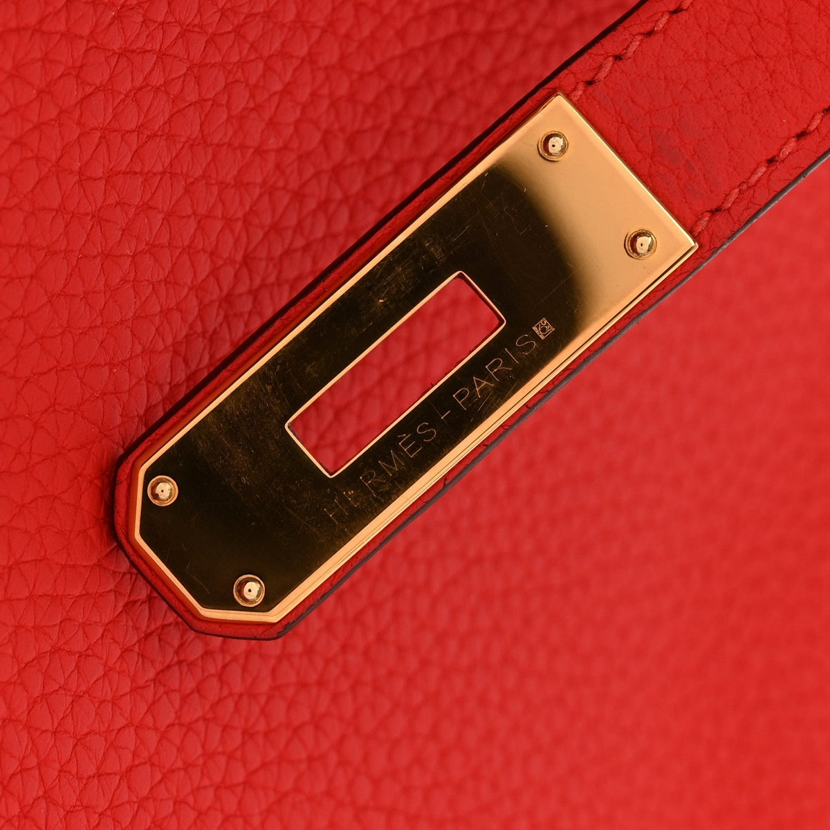 Togo Birkin 30 Rouge Tomate