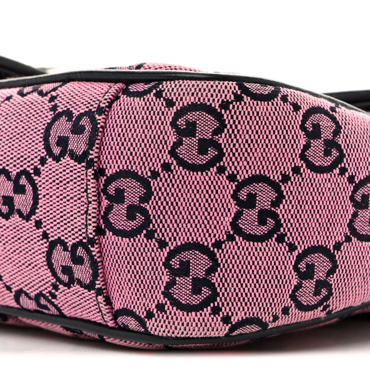 Monogram Multicolor Matelasse Diagonal Small GG Marmont Shoulder Bag Pink Blue