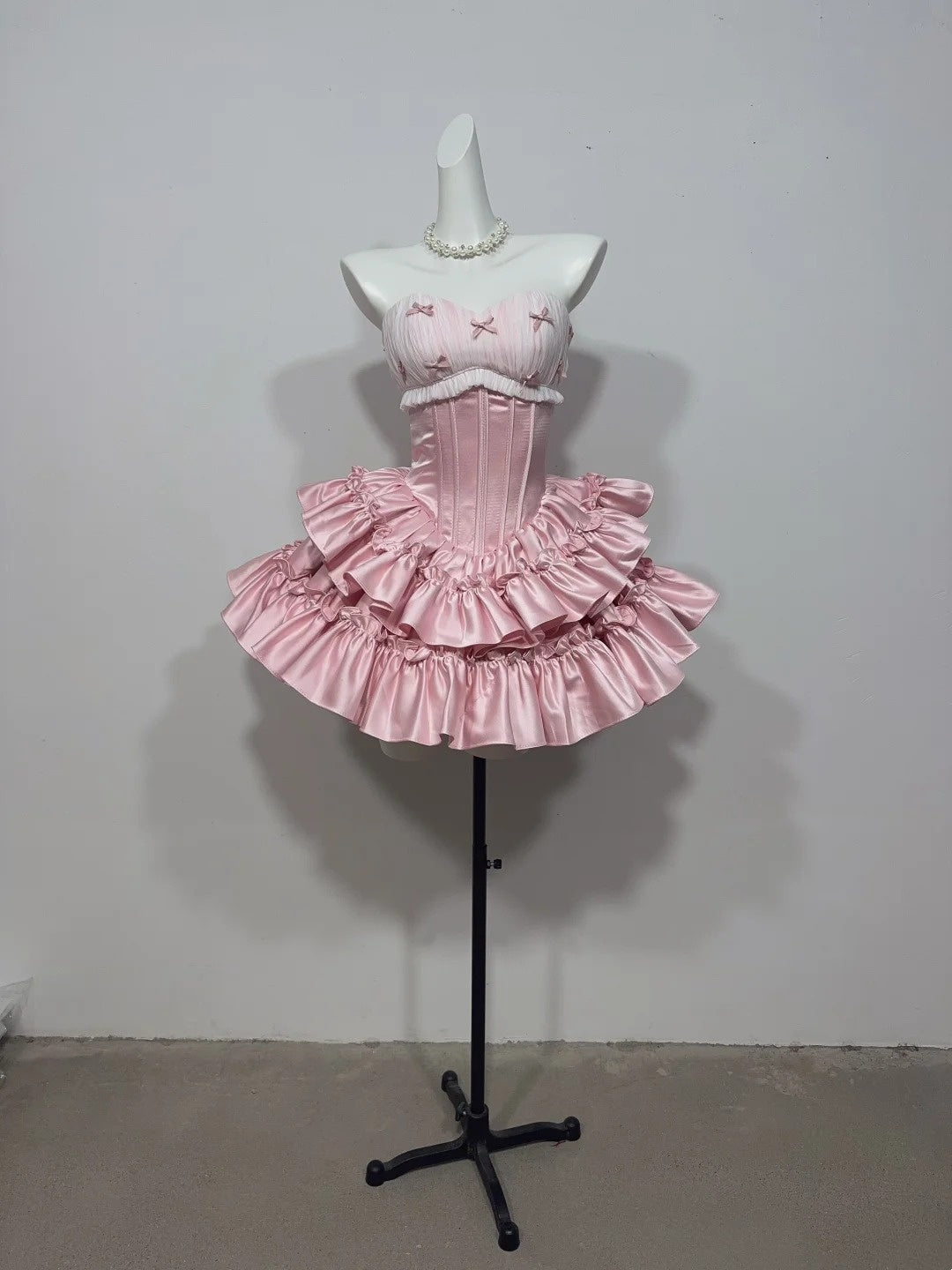 New Arrival Homecoming Dress Pink Sweetheart Pleated Short Prom Dress Back to School Outfits Party Dress  D5451