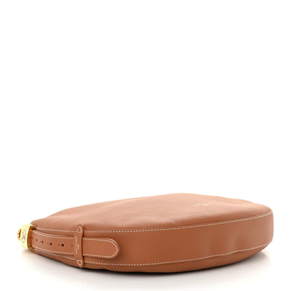 Calfskin Low Key Cookie MM Cognac