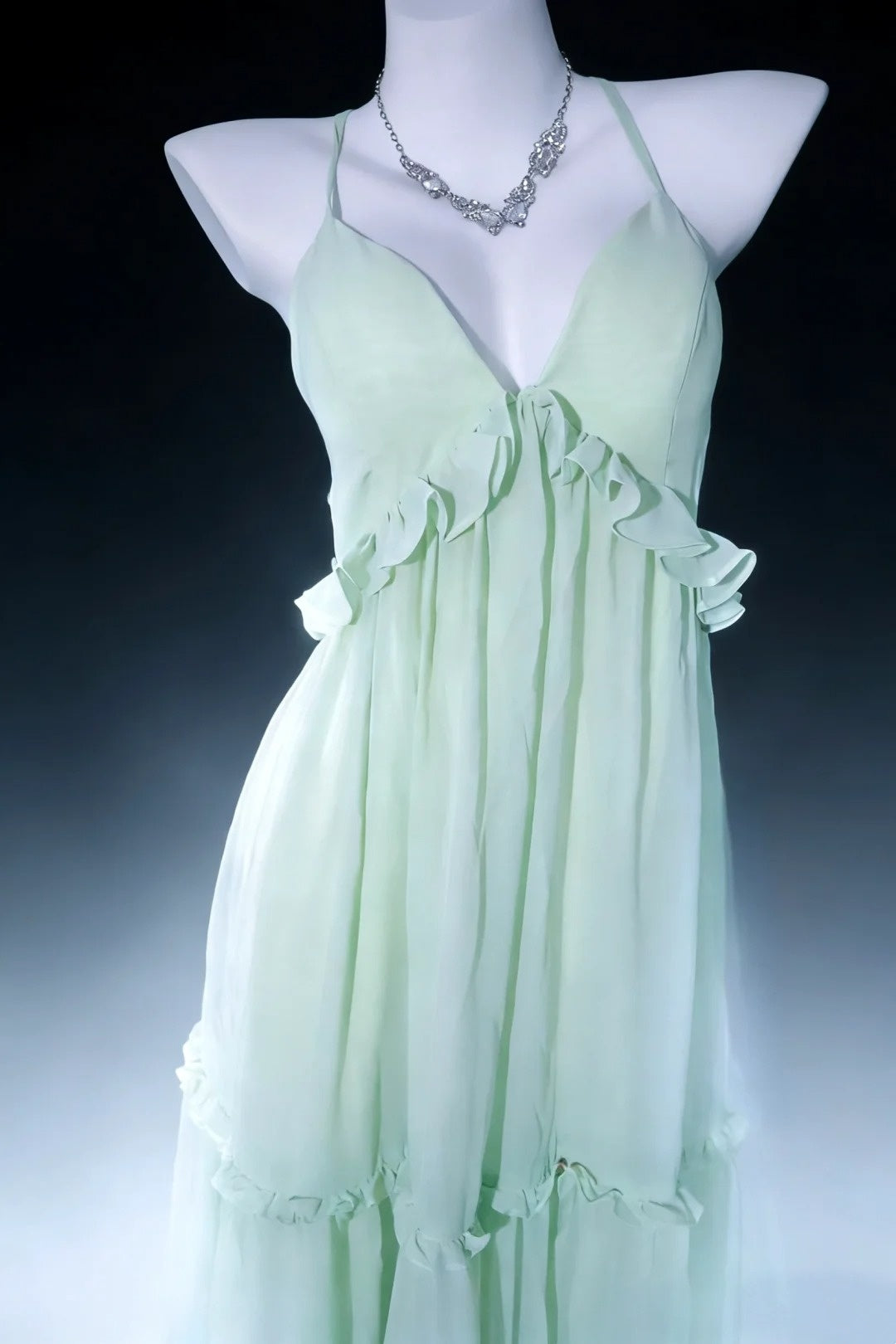 Fashion Prom Dress V-neck Backless Gala Dress Evening Dress Formal Gown      D5462