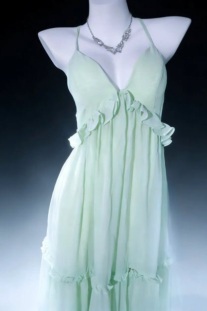 Fashion Prom Dress V-neck Backless Gala Dress Evening Dress Formal Gown      D5462