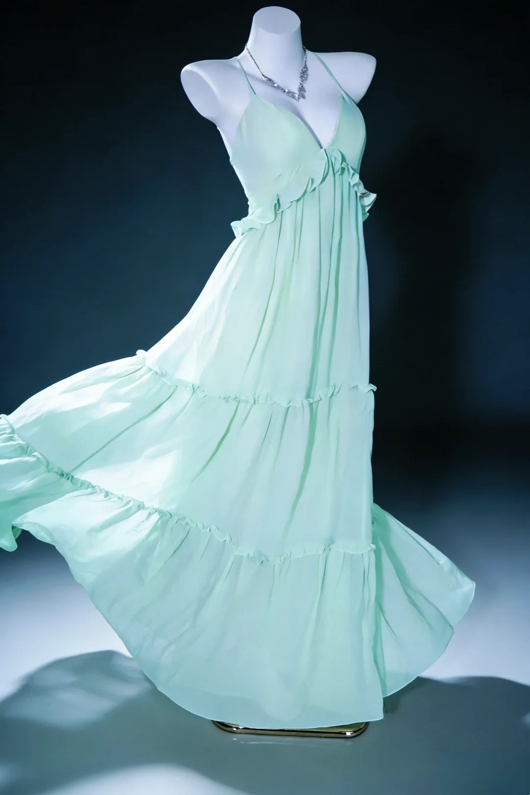 Fashion Prom Dress V-neck Backless Gala Dress Evening Dress Formal Gown      D5462