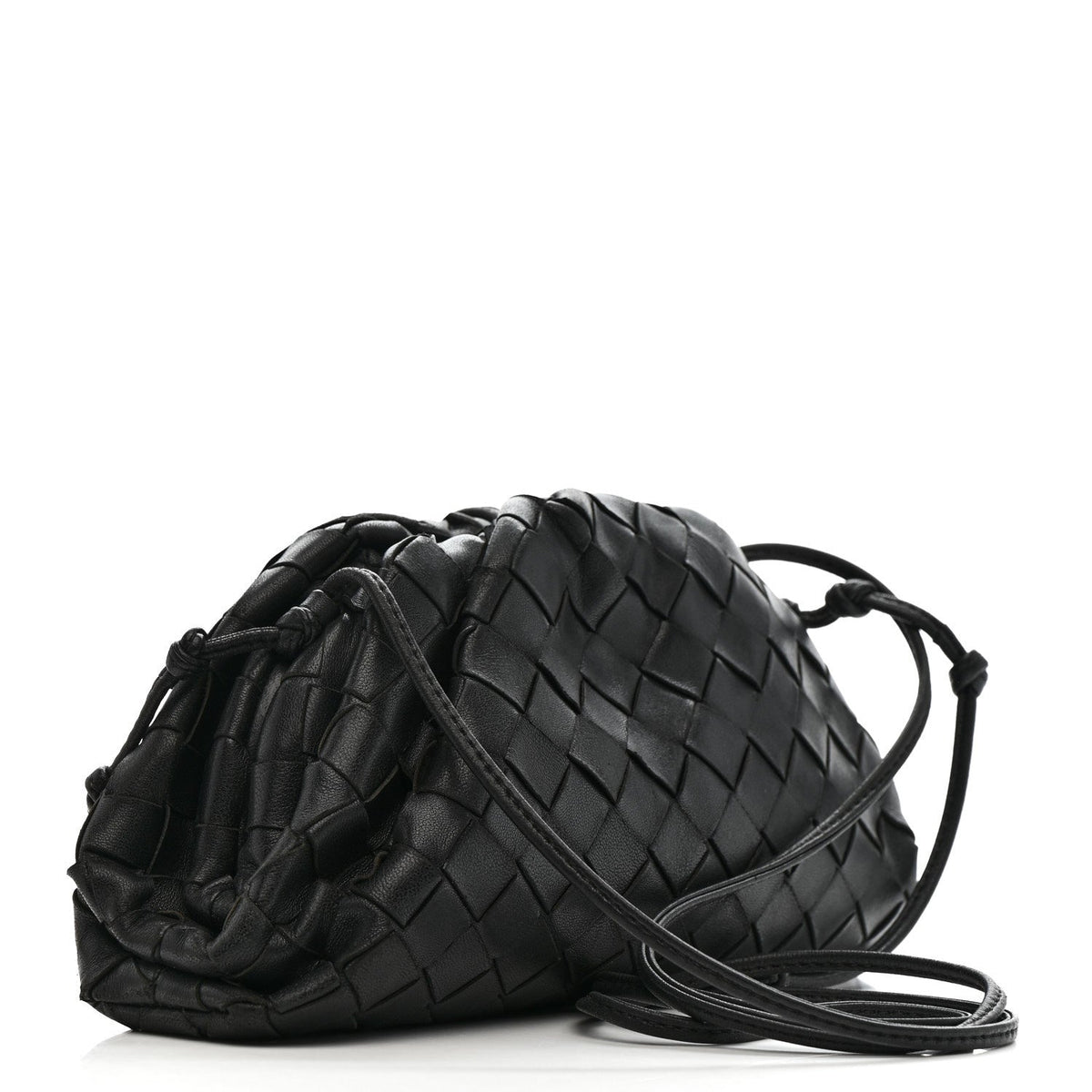 Nappa Intrecciato The Mini Pouch Black