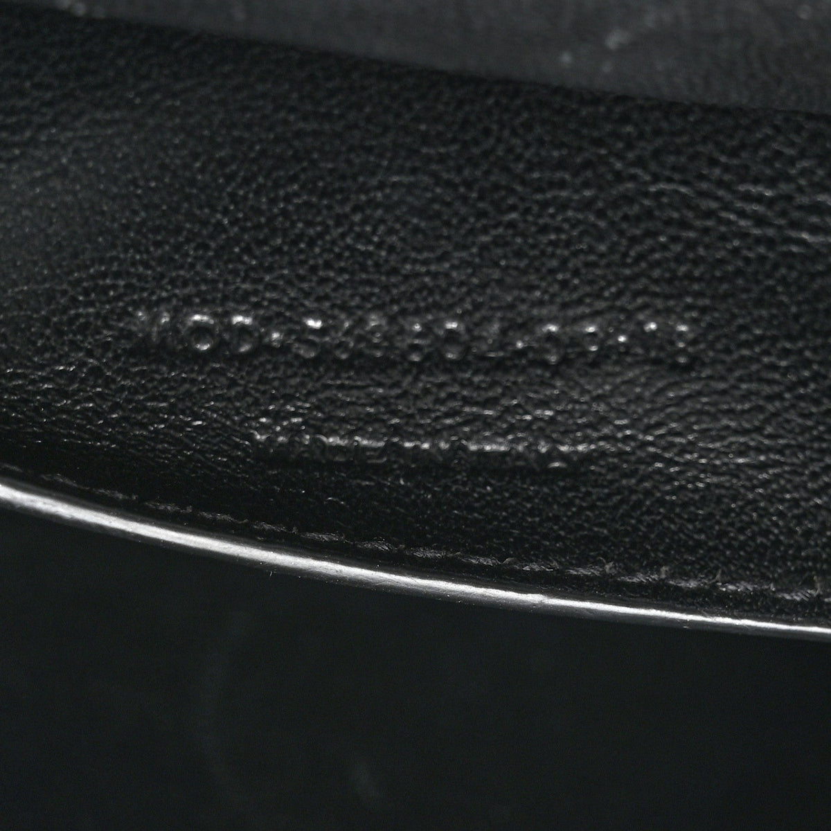 Suede All-Over Monogram Small Le Monogramme Satchel Black