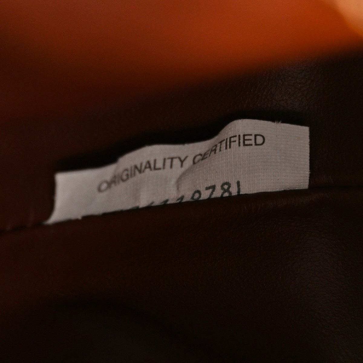 Calfskin Nappa Intrecciato Mini Wallace Sapele
