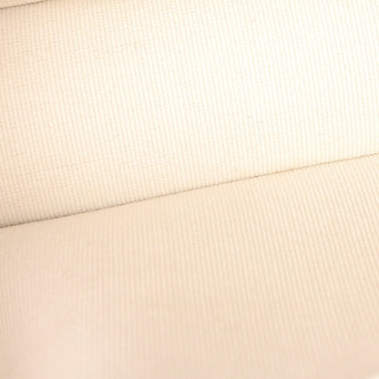 Caviar Quilted Classic Clutch With Chain White
