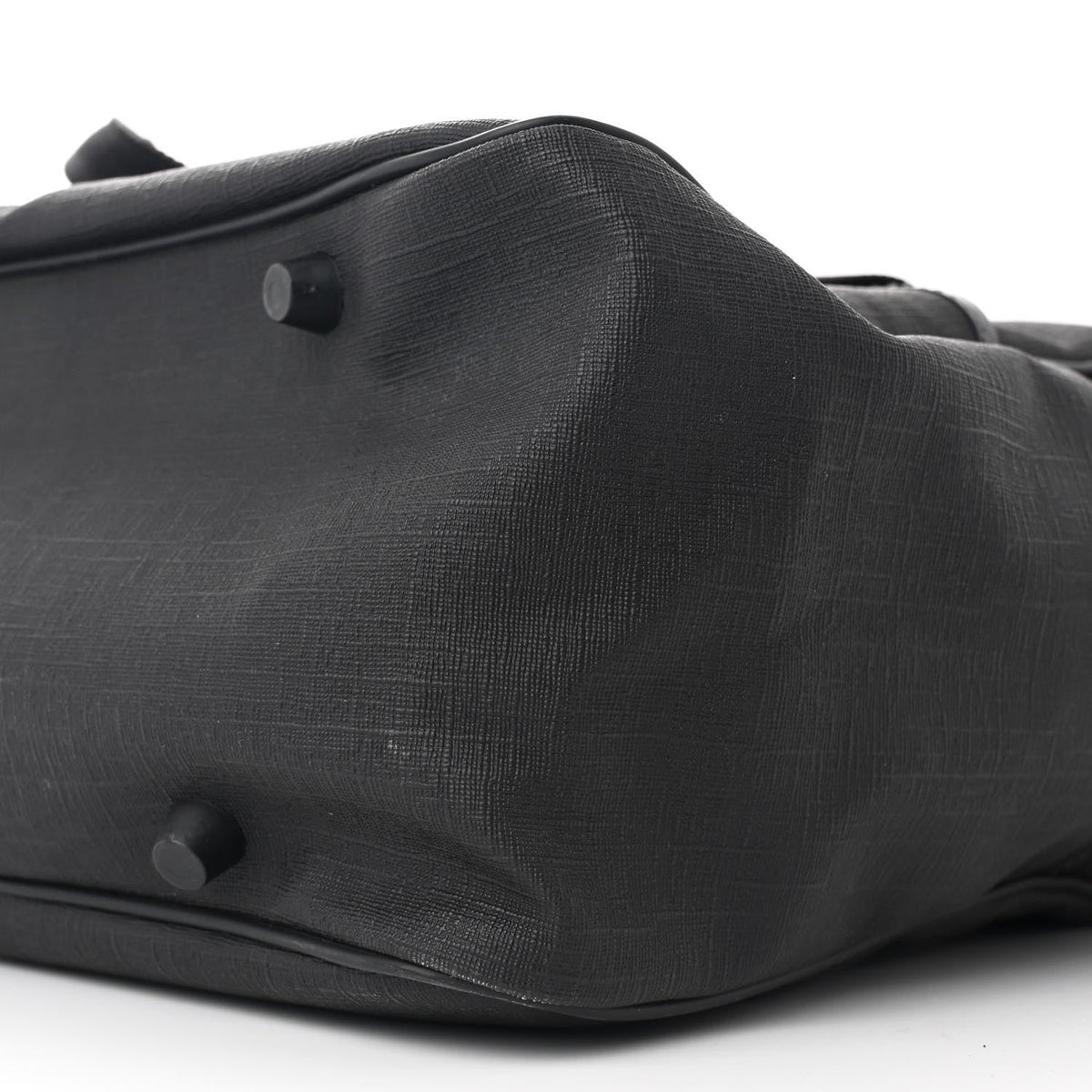 Coated Canvas Interlocking G Briefcase Black