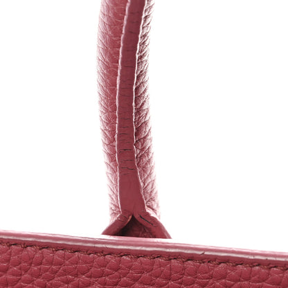 Grained Calfskin Nano Sac De Jour Souple Mystic Rose