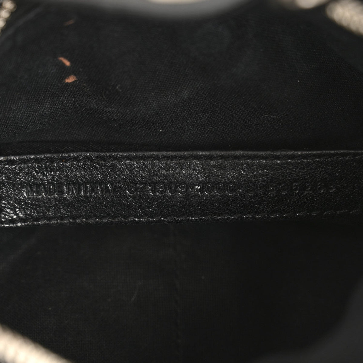 Agneau Arena Le Cagole Shoulder Bag XS Black