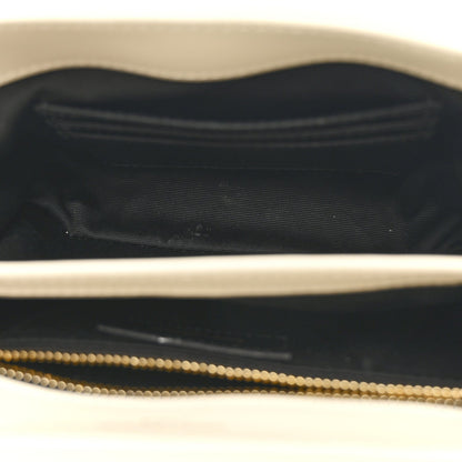 Calfskin Y Quilted Monogram Toy Loulou Crossbody Bag Crema Soft