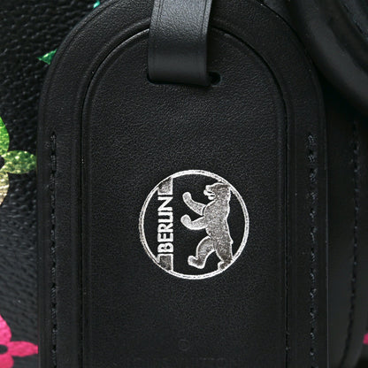 Monogram Iridescent Keepall Bandouliere 25 Black