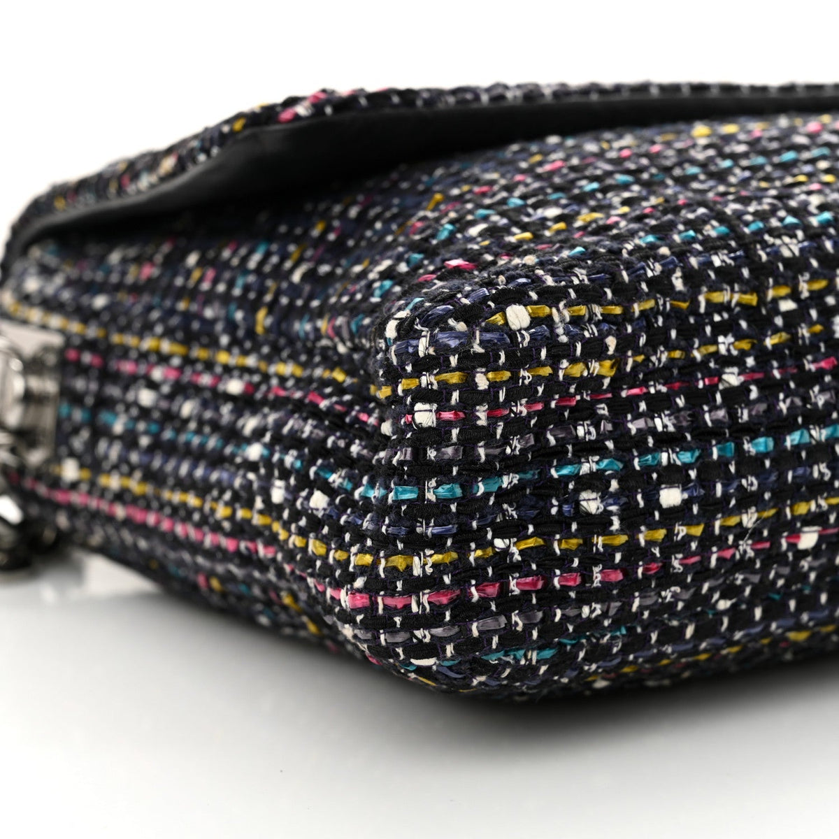 Tweed Small Messenger Flap Navy
