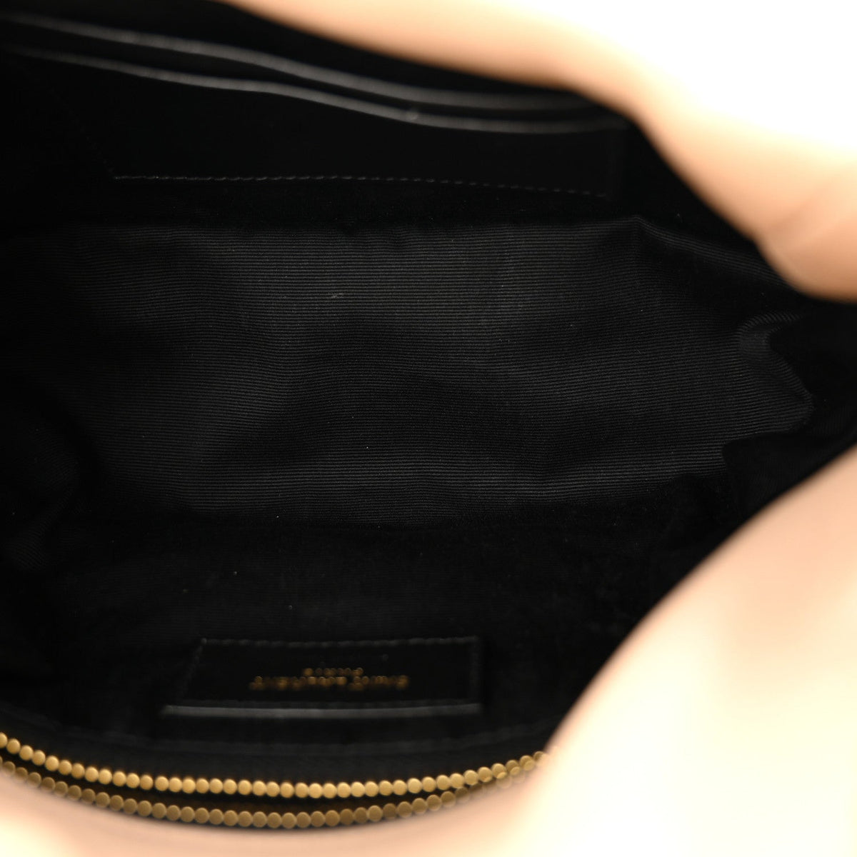 Lambskin Quilted Toy Loulou Puffer Monogram Chain Satchel Dark Beige