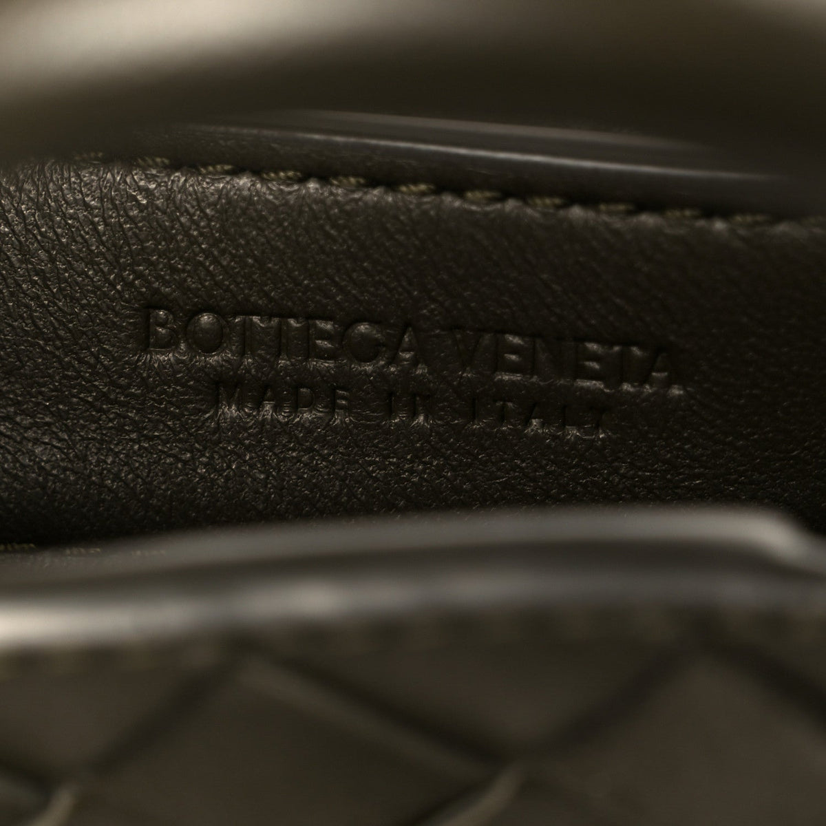 Nappa Intrecciato Small Andiamo Shoulder Bag Cypress