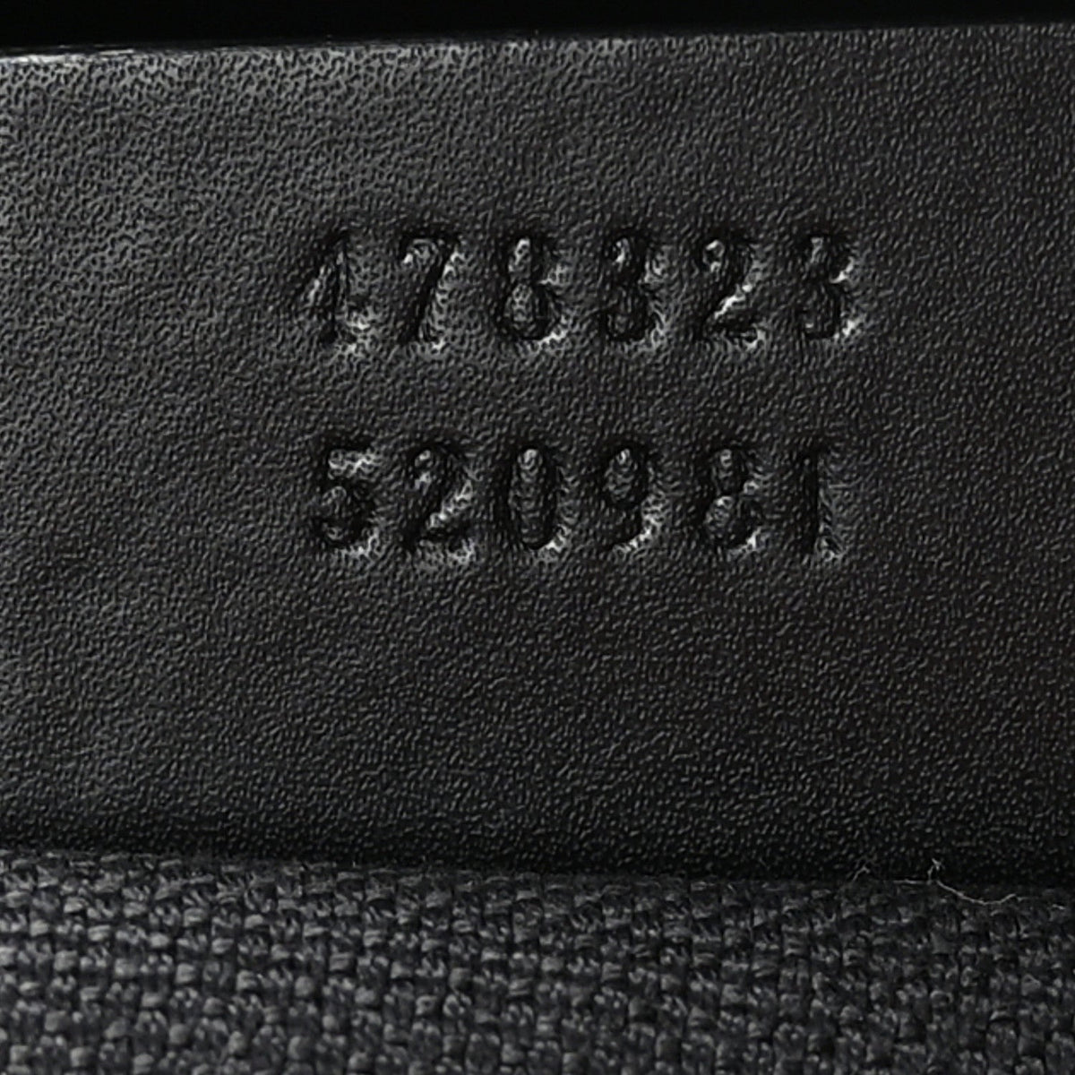 Soft GG Supreme Monogram Appia Calfskin Web Large Carry On Duffle Bag Black Grey