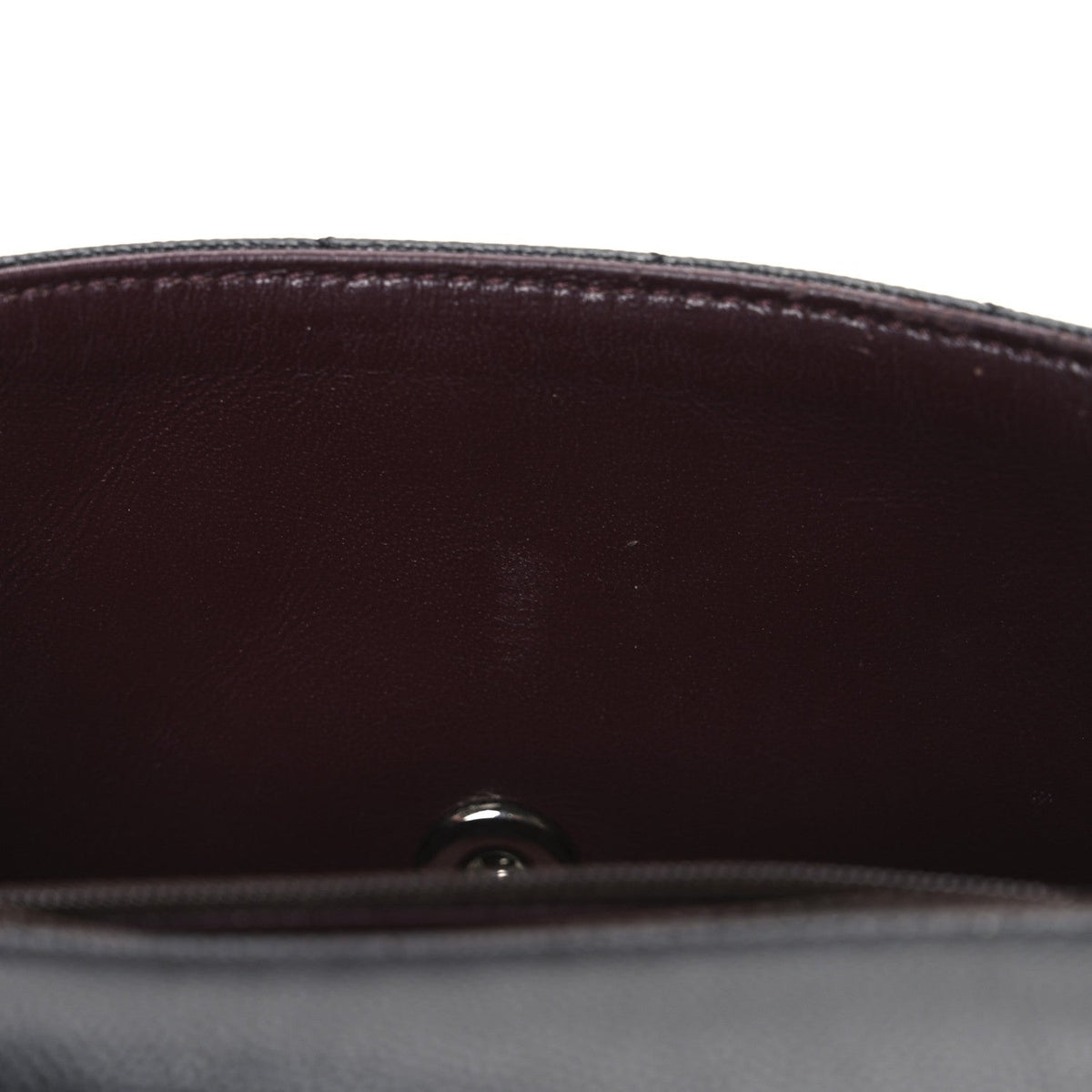 Caviar Quilted Mini Rectangular Flap Black
