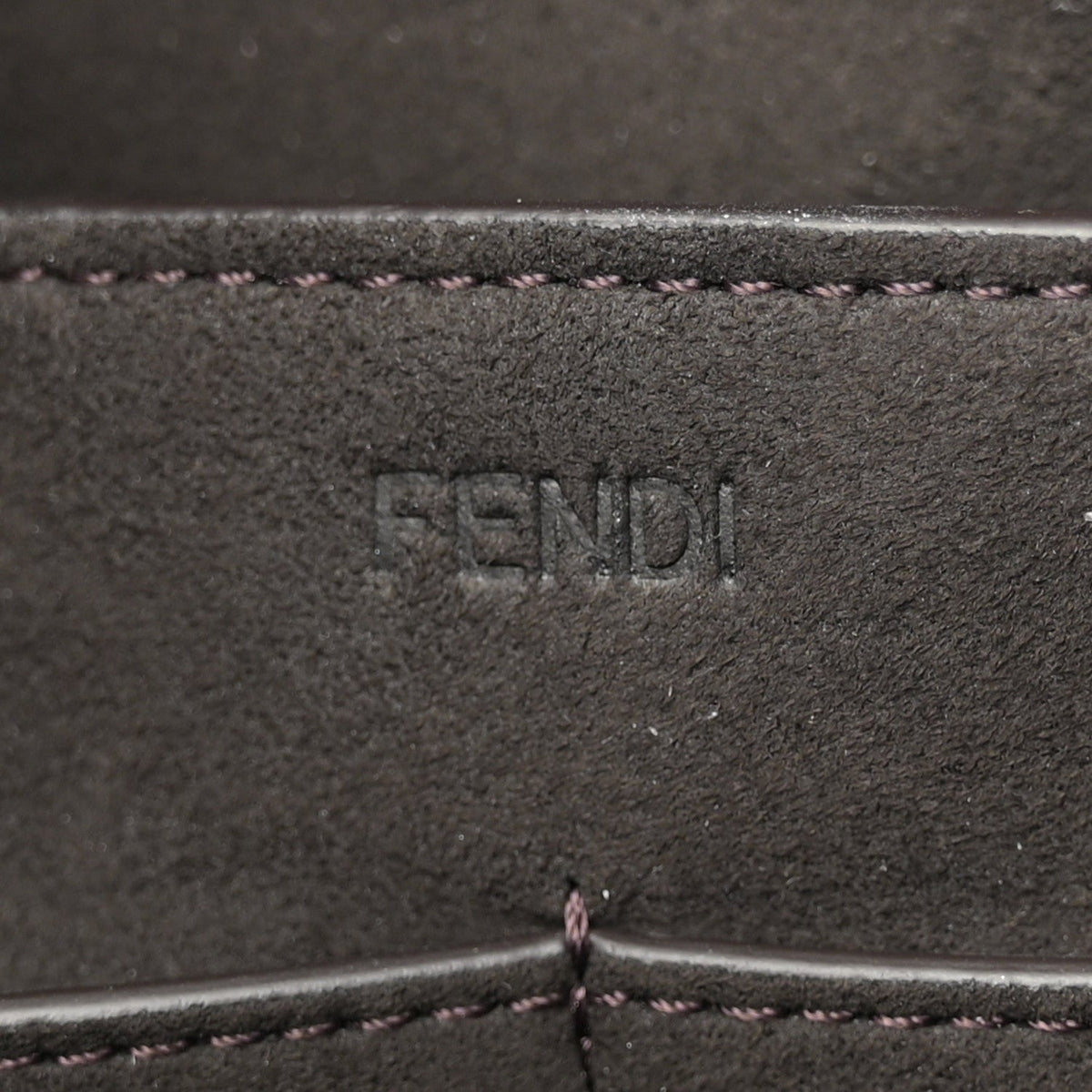 Vitello Grace Camoscio Medium Fendi Origami Plum