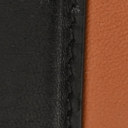 Nappa Apolo Bi-Color Mini Chain Baguette Brandy Black