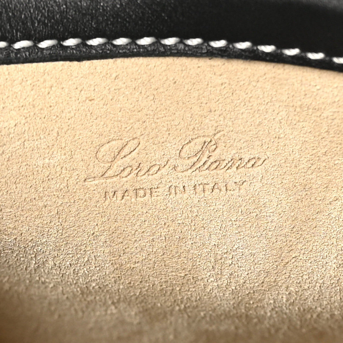Smooth Calfskin Micro Bale Bag Black