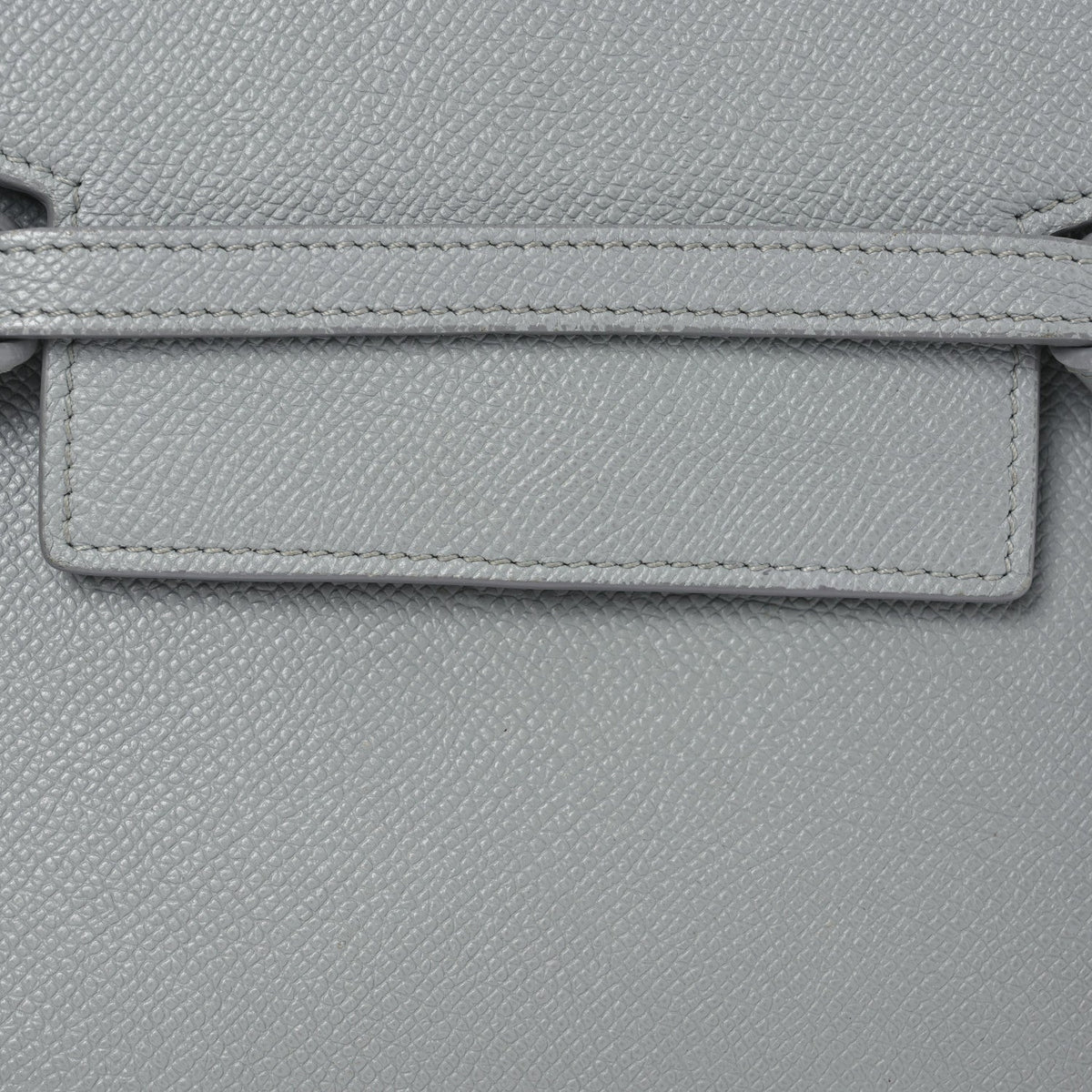 Grained Calfskin Nano Belt Bag Mineral