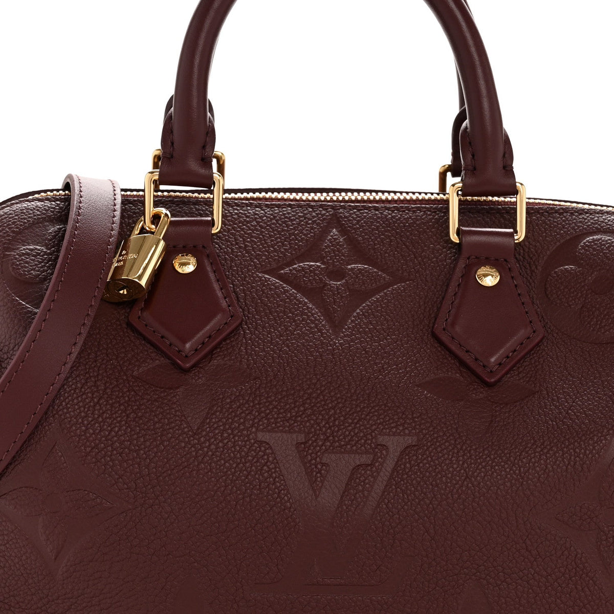 Empreinte Monogram Giant Speedy Bandouliere 25 Wine