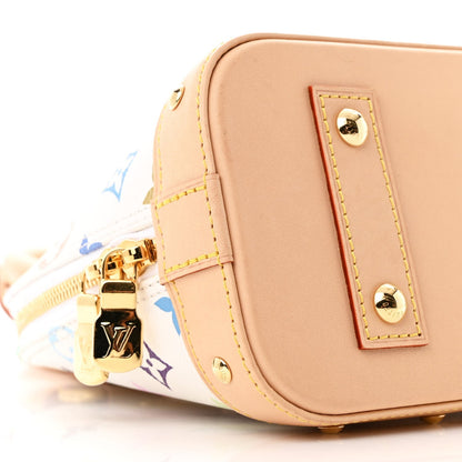 LV x TM Monogram Multicolor Alma BB White