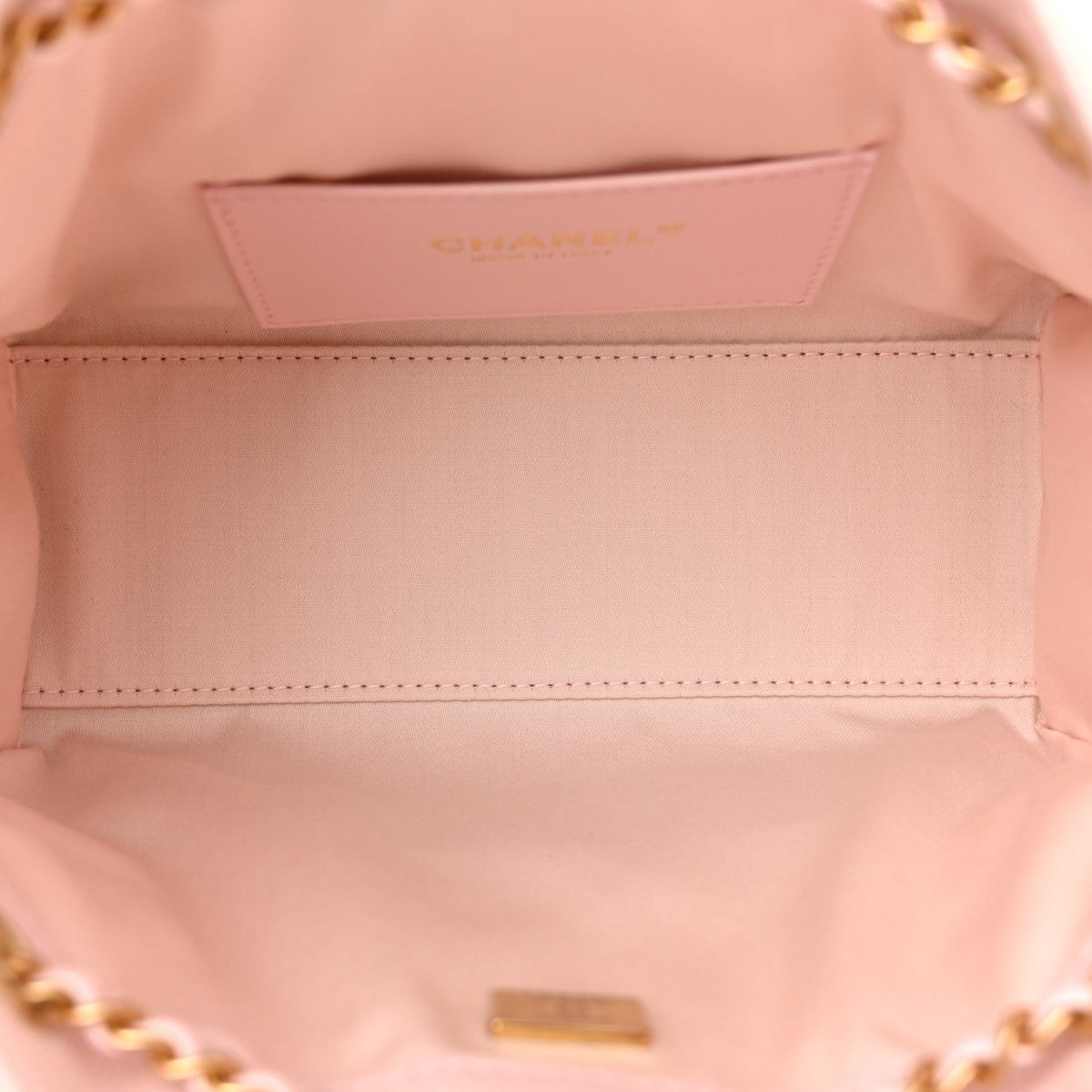Caviar Quilted Mini Chanel 25 Handbag Light Pink