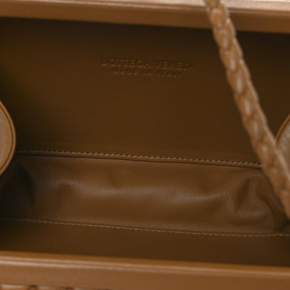 Calfskin Intrecciato Knot On Strap Camel