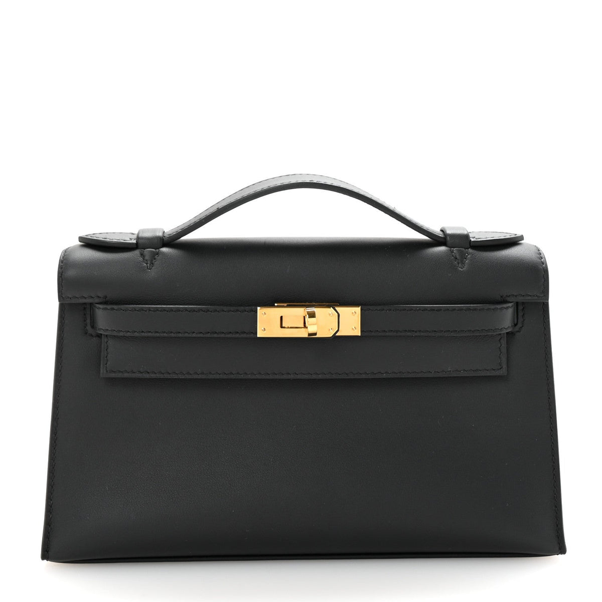 Swift Kelly Pochette Clutch Black
