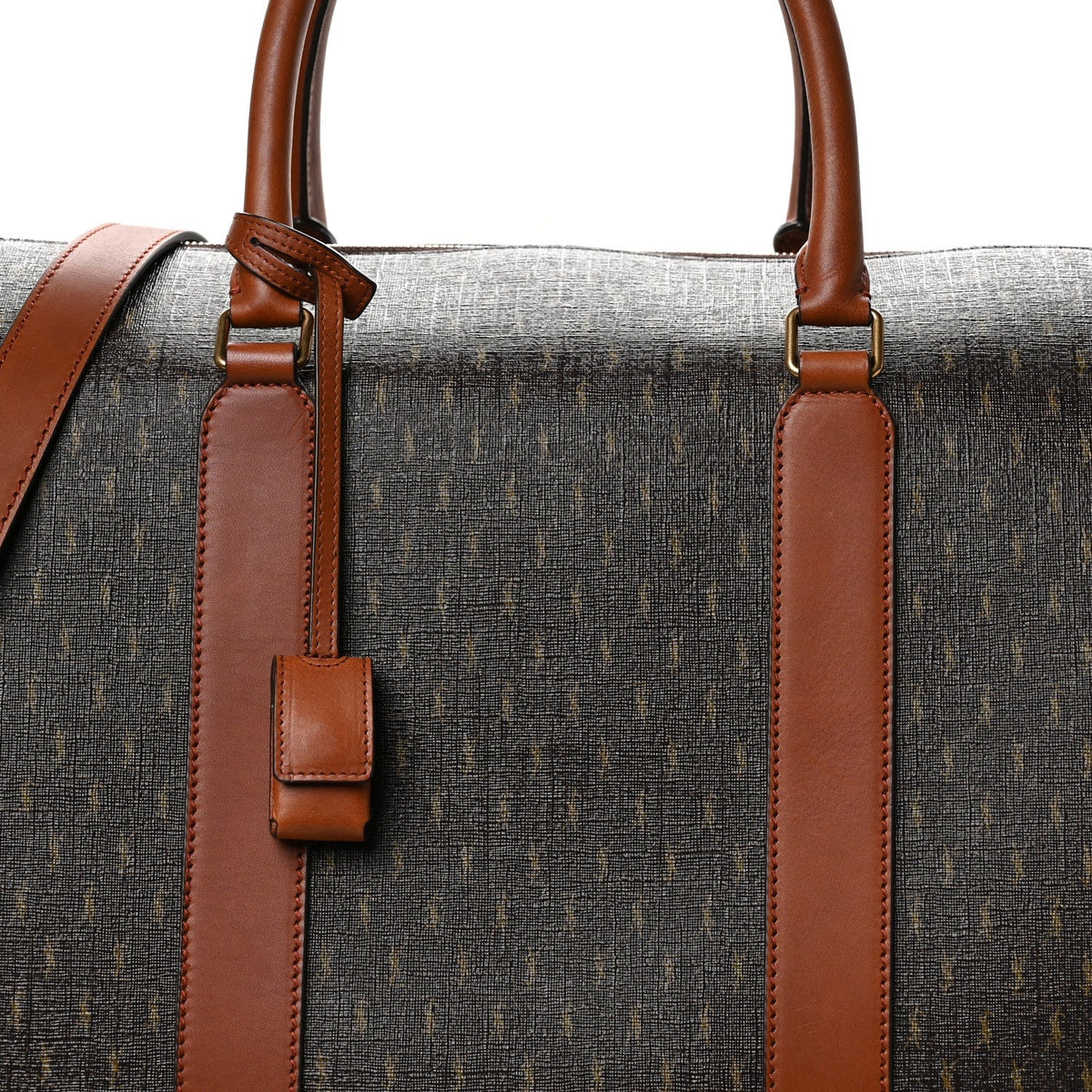 Canvas Smooth Calfskin Le Monogramme 72H Duffle Chestnut