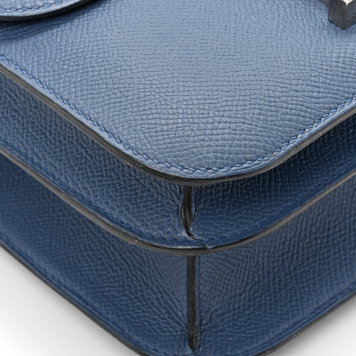 Epsom Constance Verso 24 Bleu Agate Gris Mouette