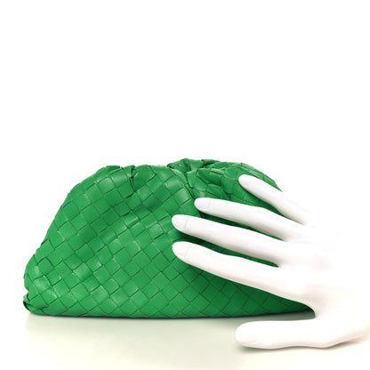 Nappa Intrecciato Teen Pouch Parakeet