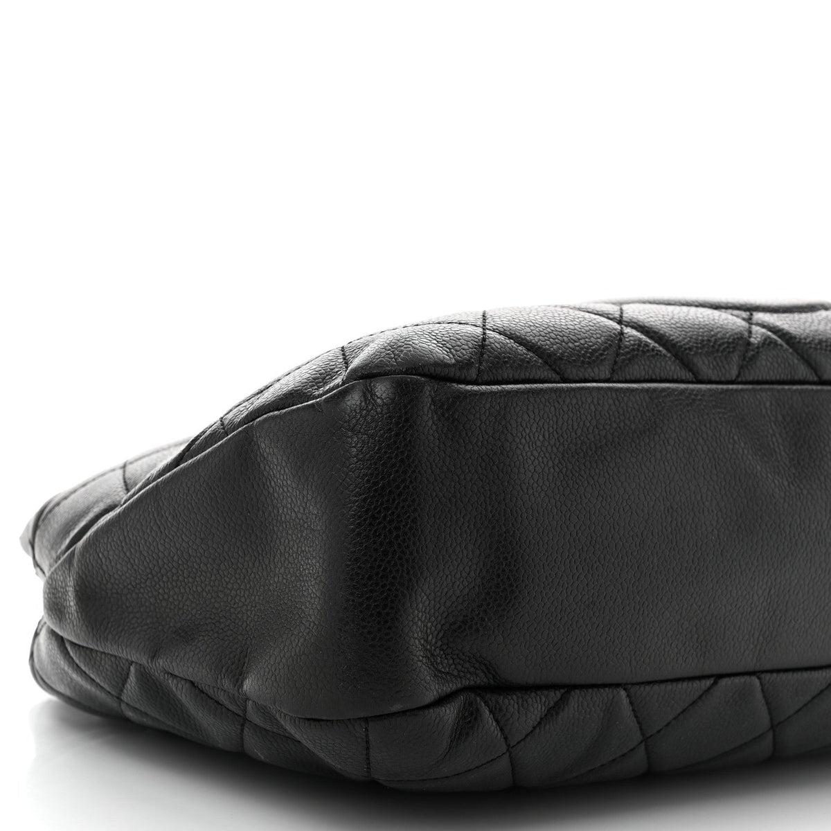 Caviar Quilted Timeless CC Soft Tote Black