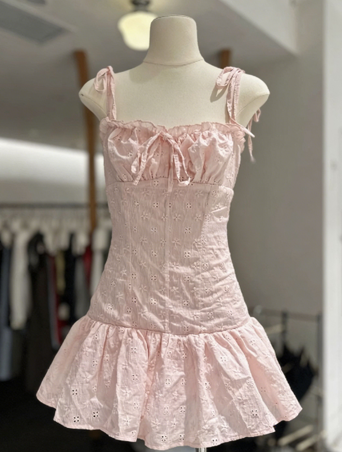 Sweet Homecoming Dress Spaghetti Strap Back to School Outfits Party Dress  D6580