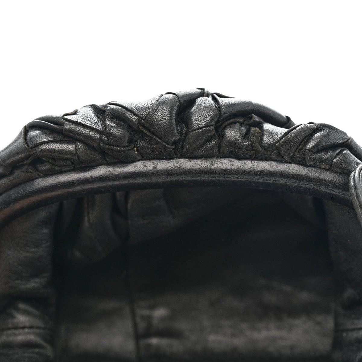 Nappa Intrecciato The Mini Pouch Black