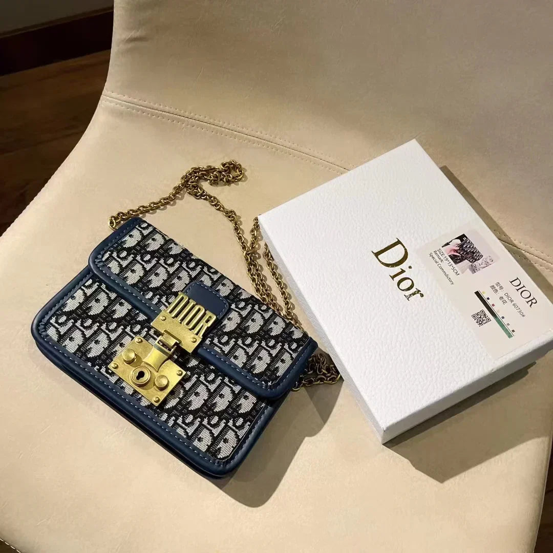 Dr addict chain embroidered presbyopia bag