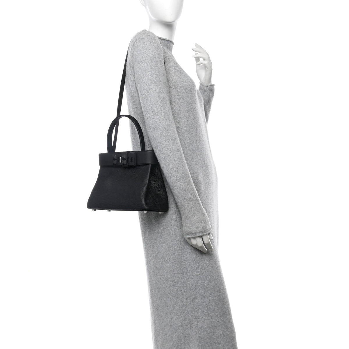 Togo Swift Medor Bag Black