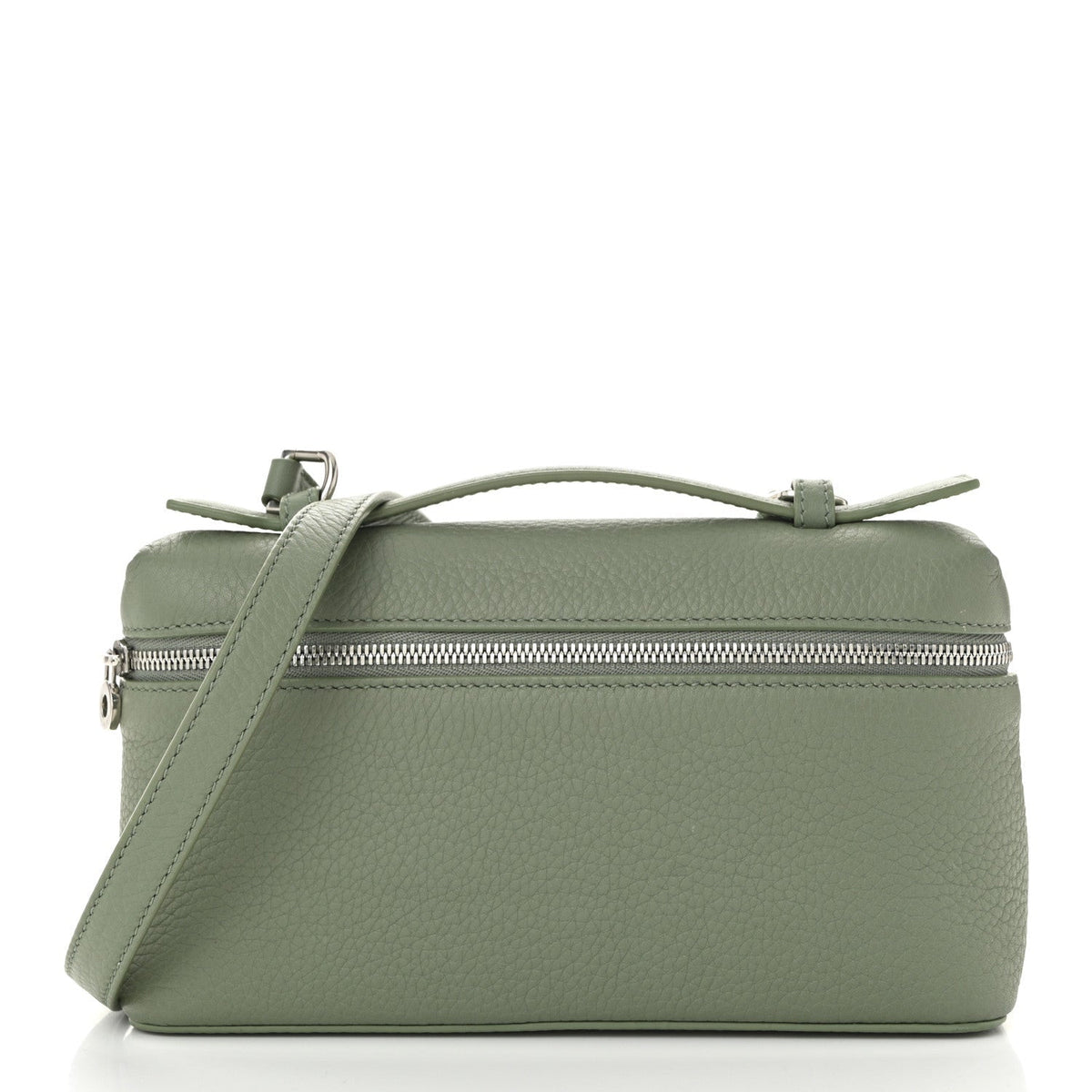 Grained Calfskin L19 Extra Pocket Pouch Sage Brush Leaves